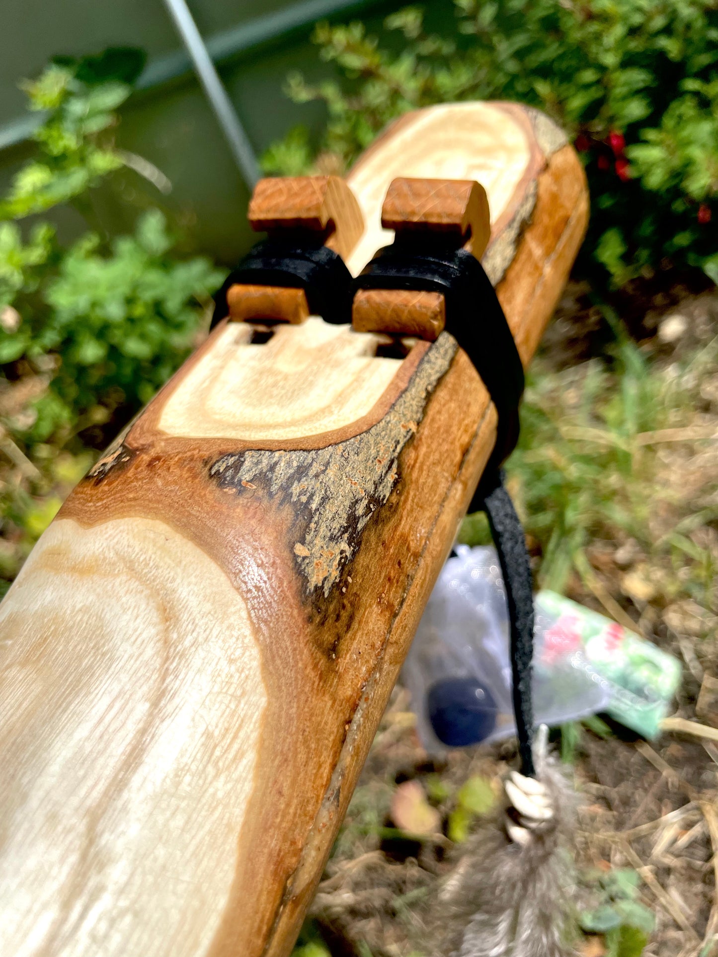 Custom Handmade Native American Style Branch Drone Flute Low D