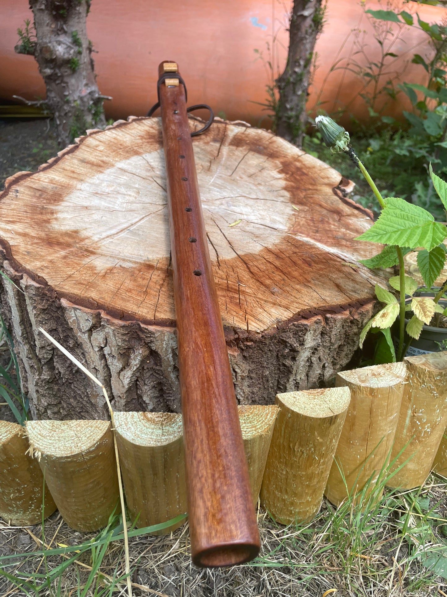 Native American Style Flute Mahogany Low C 432hz (Available now)