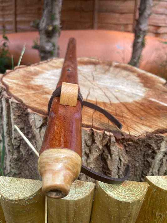 Native American Style Flute Mahogany Low C 432hz (Available now)