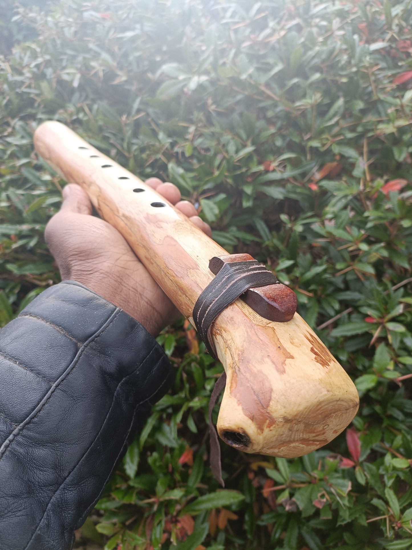 Custom made to order - Handmade Native American Style Branch Flute (Key of G)