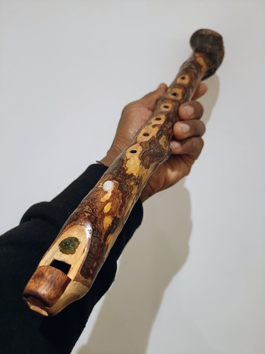 Available - Twisted Honeysuckle Native Style Flute - In the key of A minor 432hz
