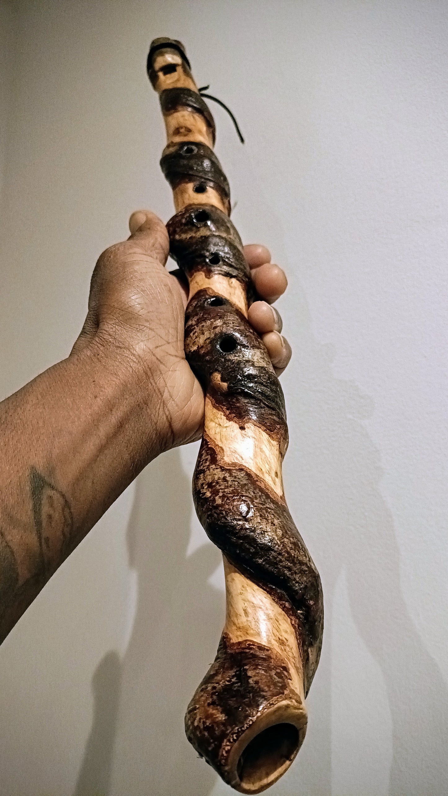 Custom made to order - Handmade Native American Style Branch Flute