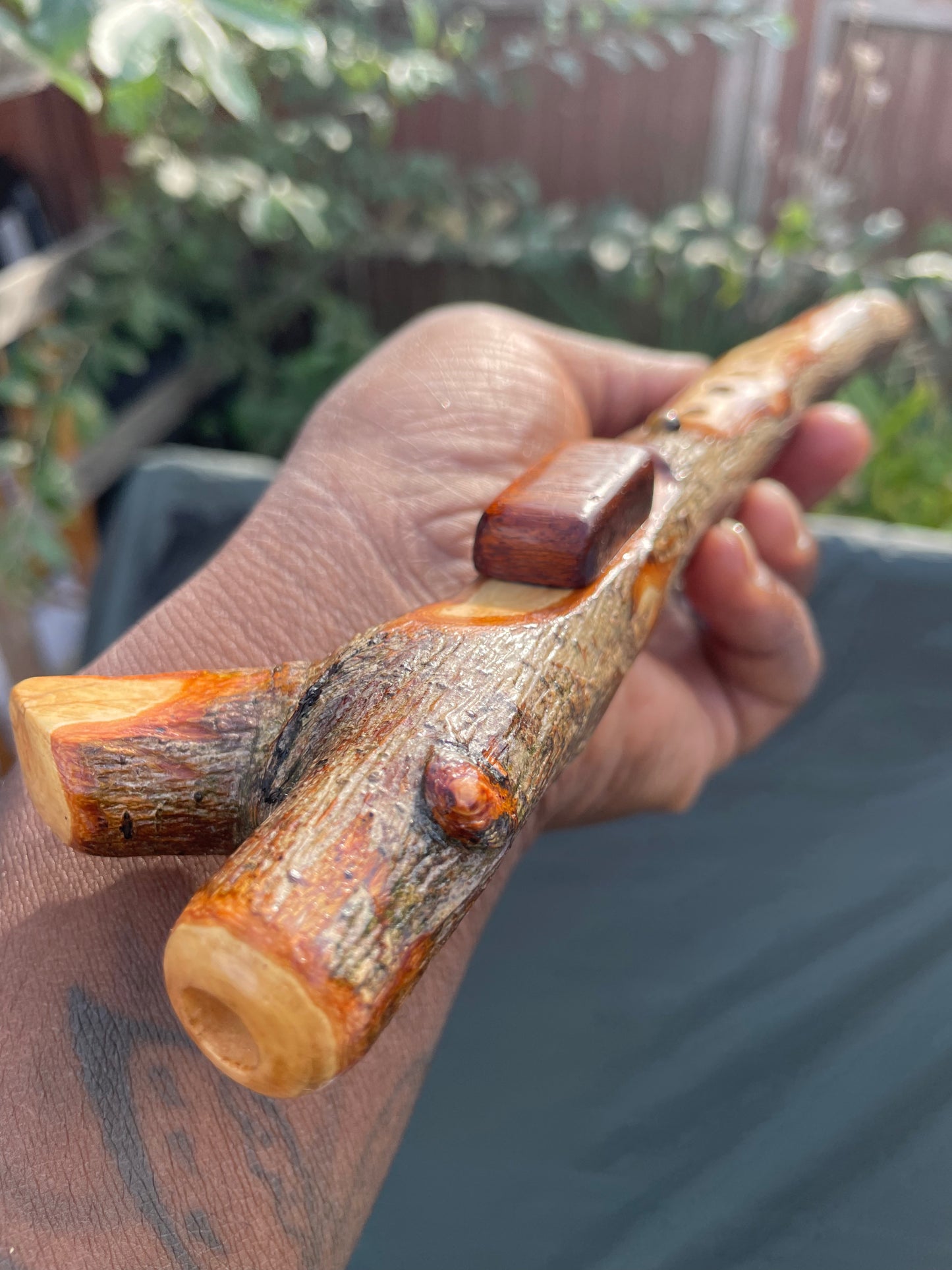 Custom made to order - Native American Style Pocket Flute - Key of G/F/D or C