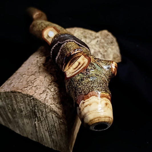 Custom made to order - Handmade Native American Style Branch Flute (Key of B)