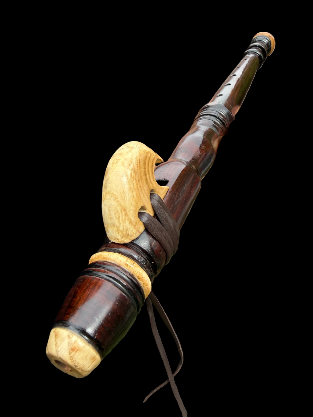 Signature hybrid Alto 8 holed Recorder flute(Key of F 440hz) made byto order