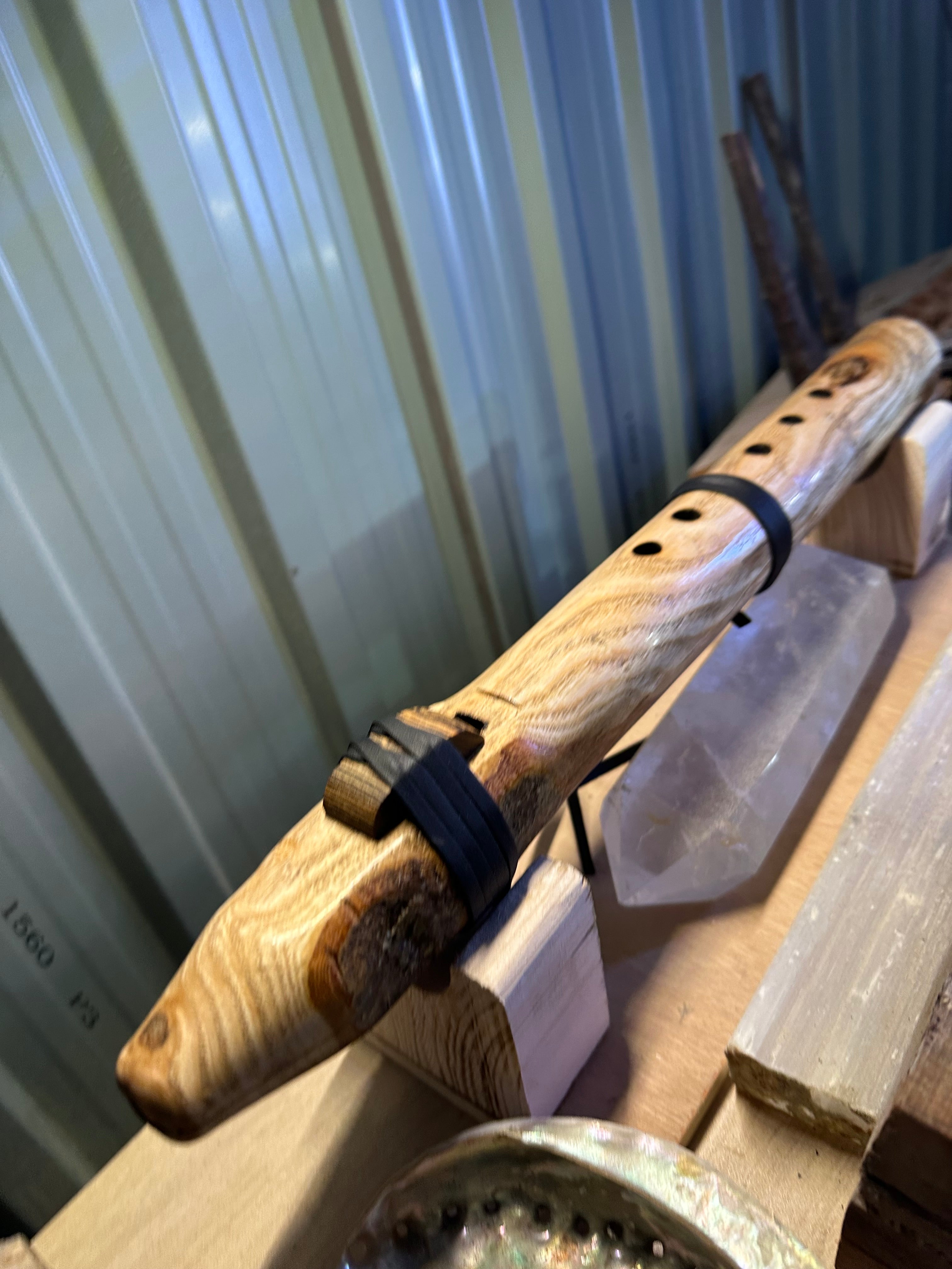 Custom made to order - Handmade Native American Style Branch Flute (Key of G)