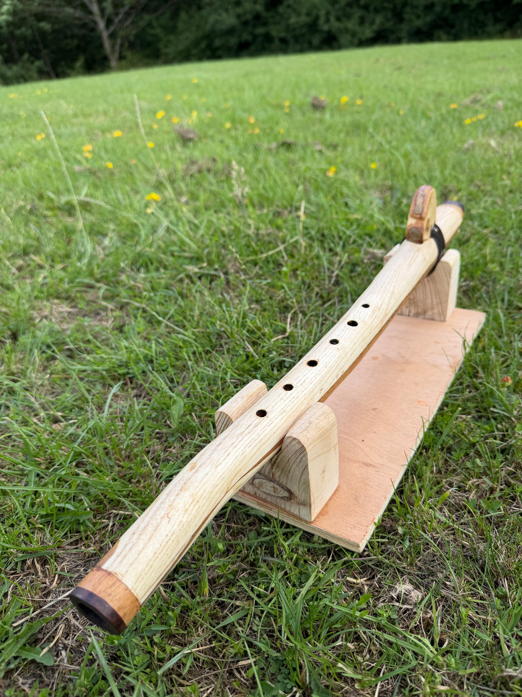 Custom made to order - Handmade Native American Style Branch Flute (Key of F)