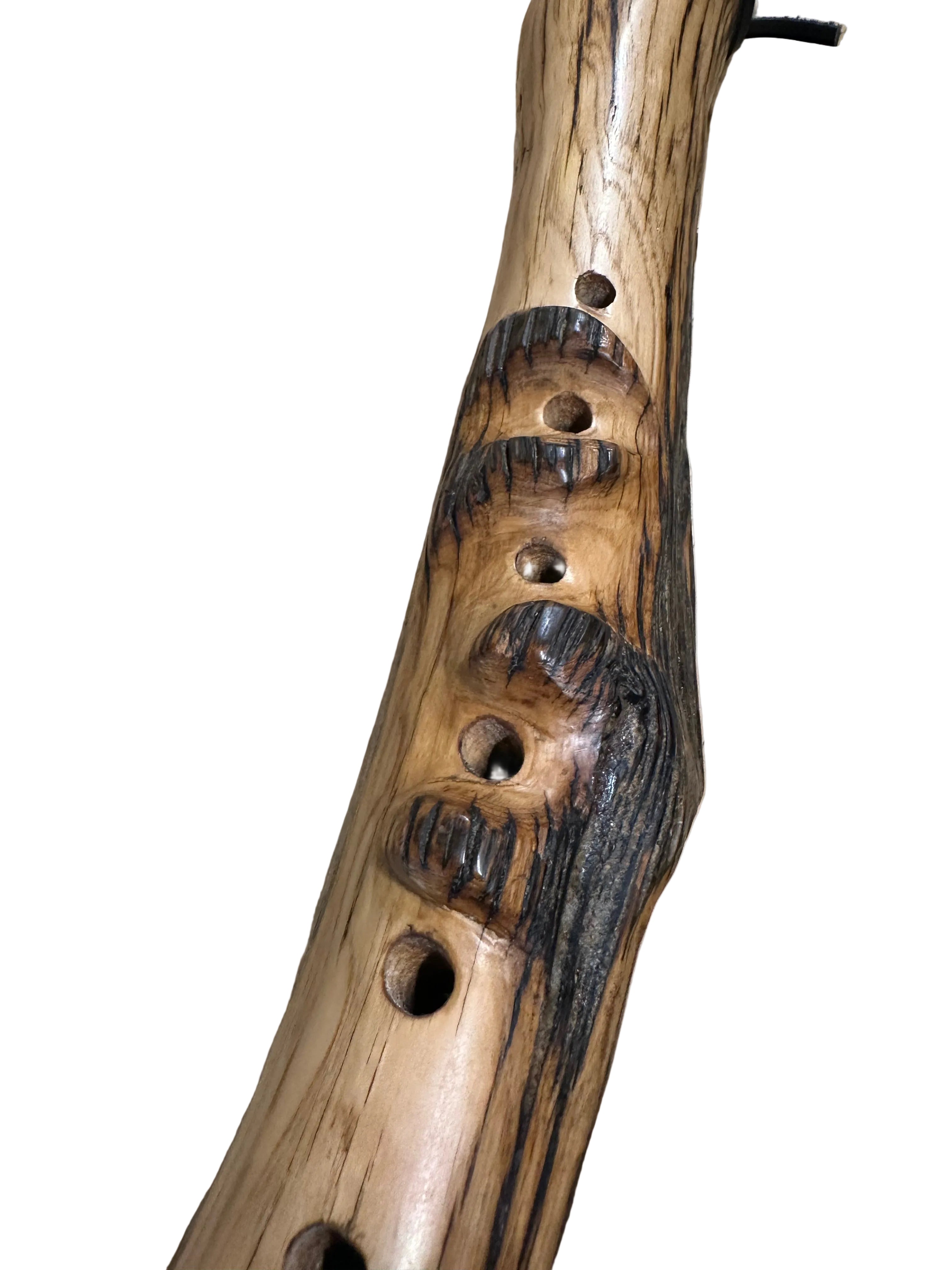 Custom hand carved Branch Flute - Key of choice
