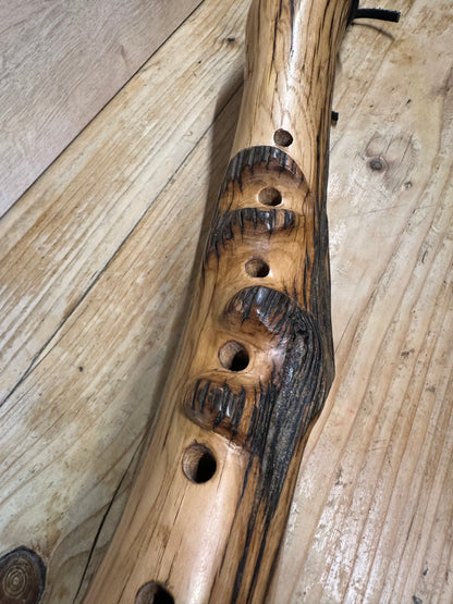 Native Style Branch Flute Key of E 432hz English Oak. Available now!