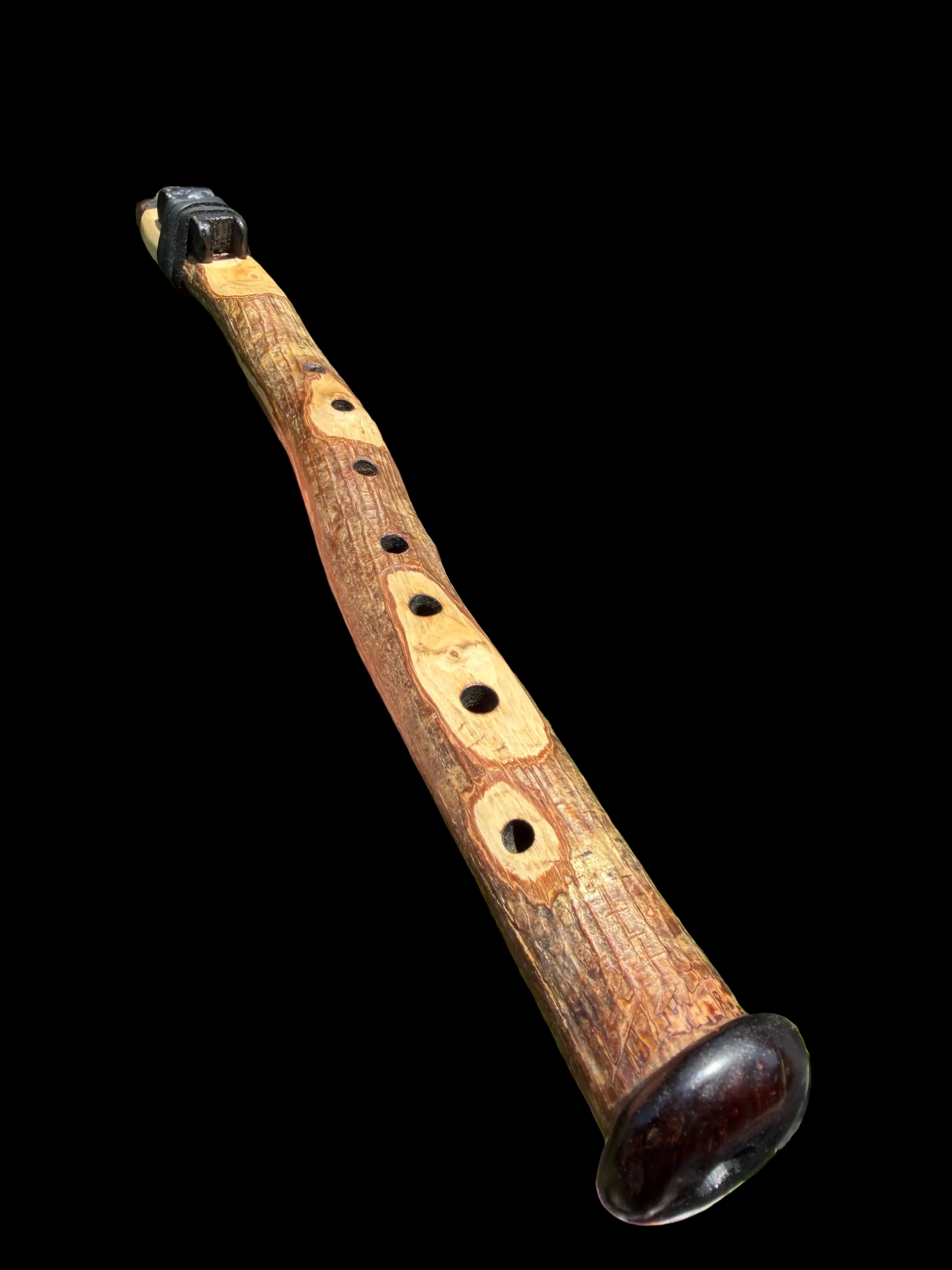 Custom Handcrafted  hybrid Soprano 8 holed Flute (Key of C 440hz) made to order