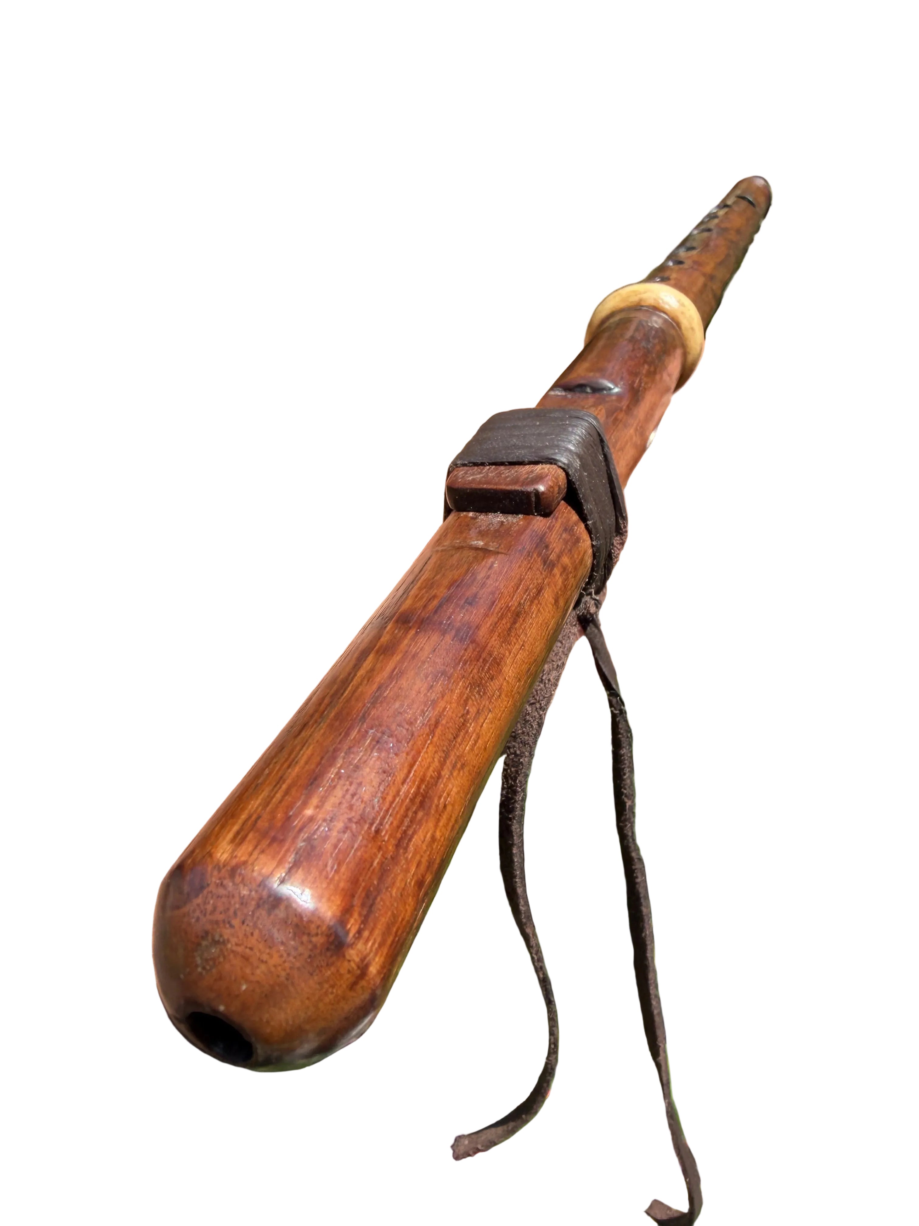 Custom Handcrafted  hybrid Soprano 8 holed Flute (Key of C 440hz) made to order