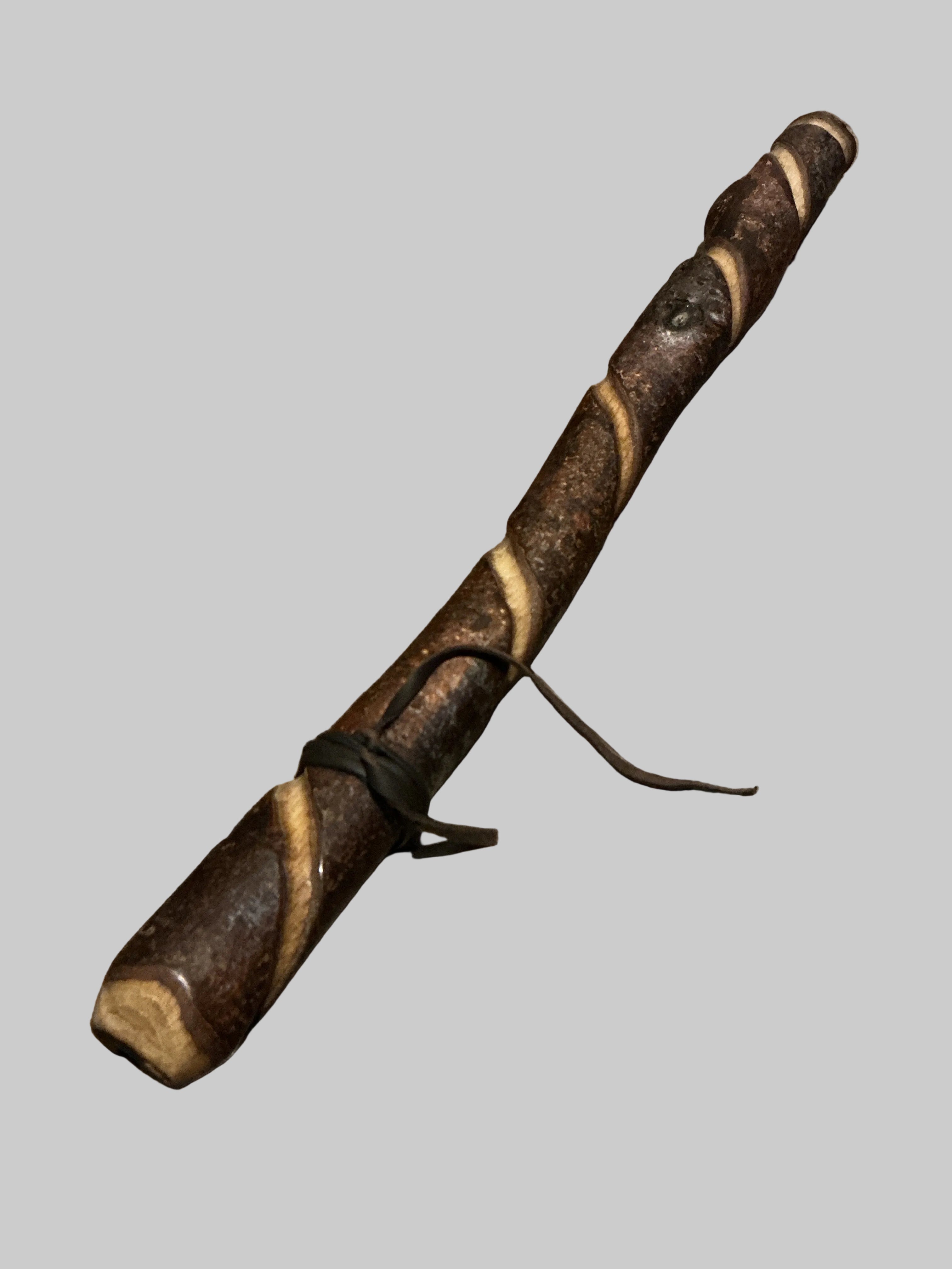 Available now - Handmade Native American Style Flute Twisted Birch- In the key of F# 432hz