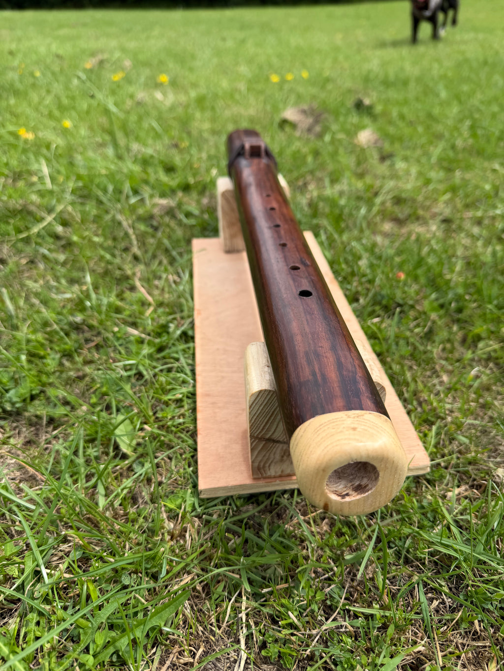 Custom signature Handmade Native American Style Flute In Rosewood - In the key of G 432hz