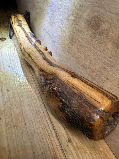 Native Style Branch Flute Key of E 432hz English Oak. Available now!