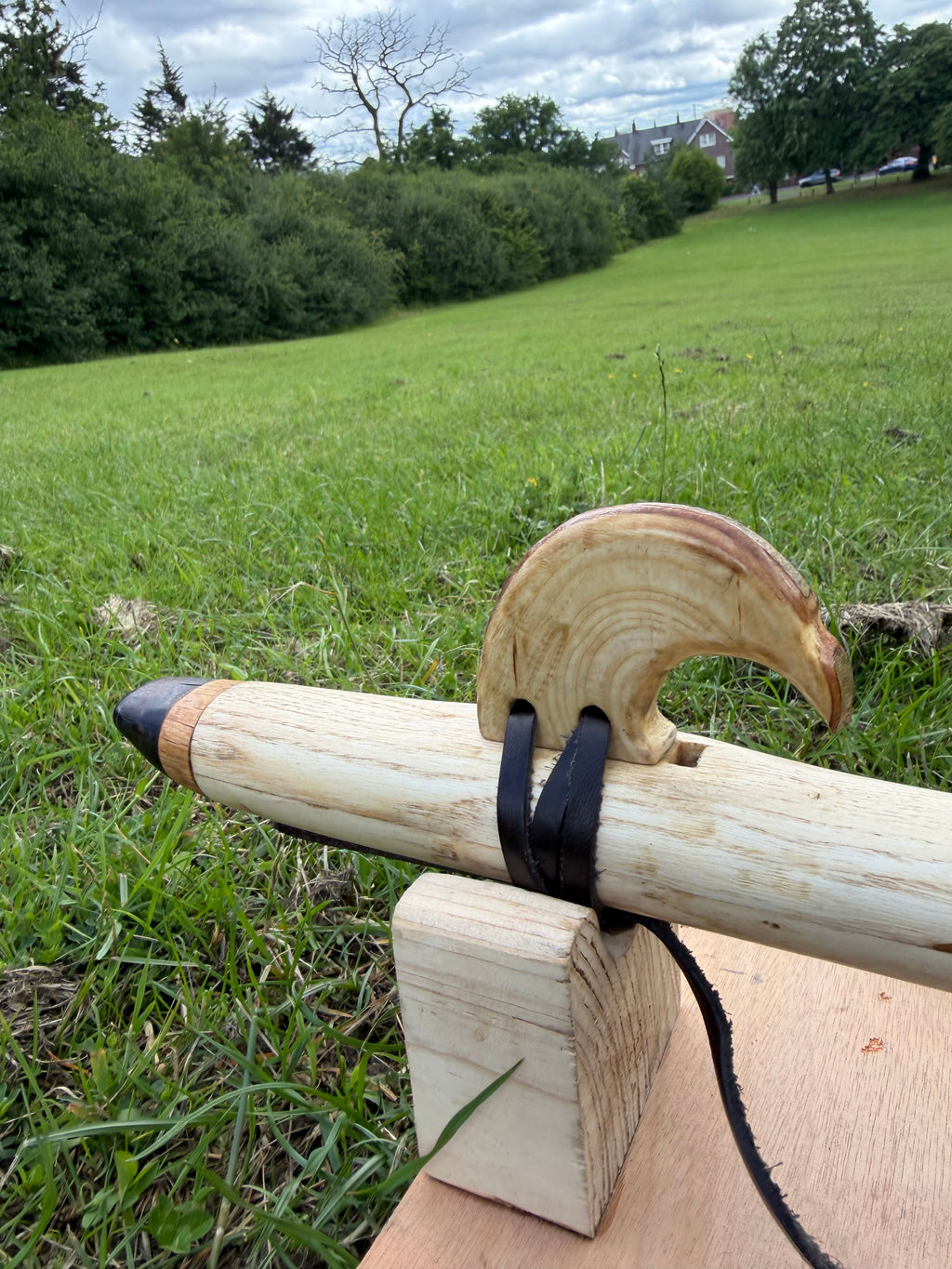 Custom Signature Available now! Handcrafted Native Style branch Flute (Key of F#) Ash wood