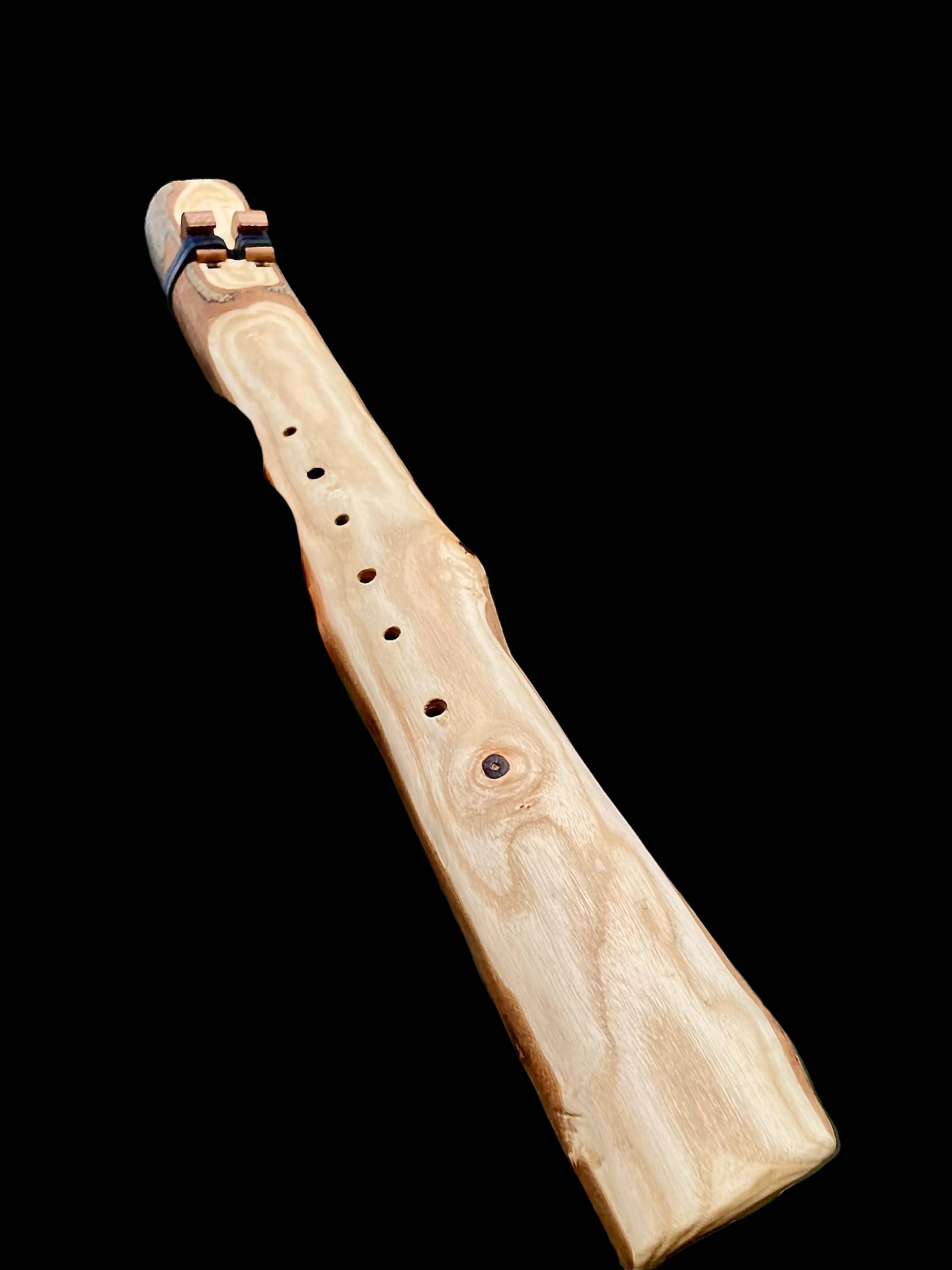 Custom Handmade Native American Style Branch Drone Flute Low D (Made to order)