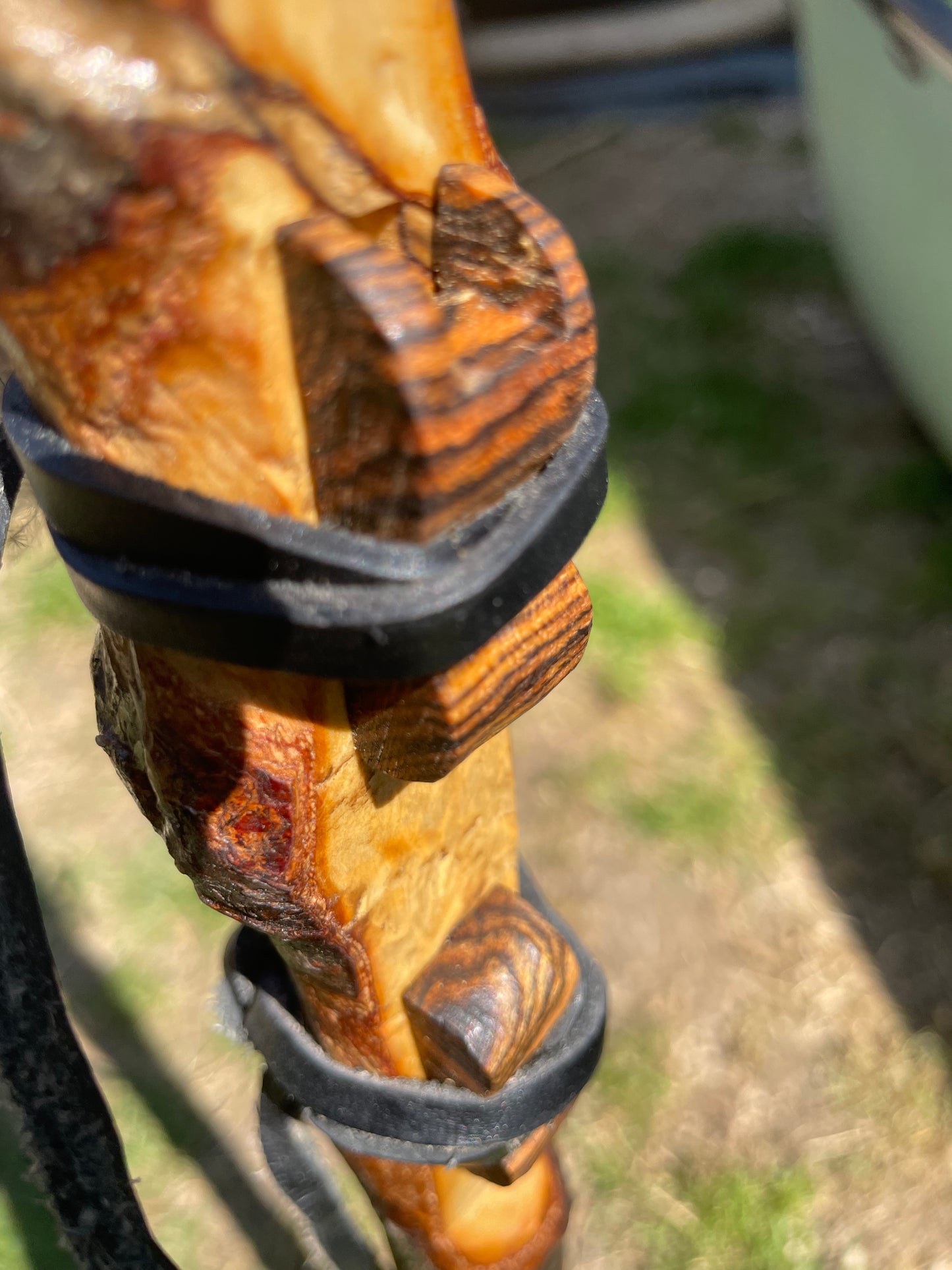 Honeysuckle - Walking Staff drone flute - In the key of F 432hz Available now item.