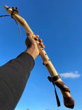 Custom made to order - Handmade Native American Style Branch Flute (Key of D)