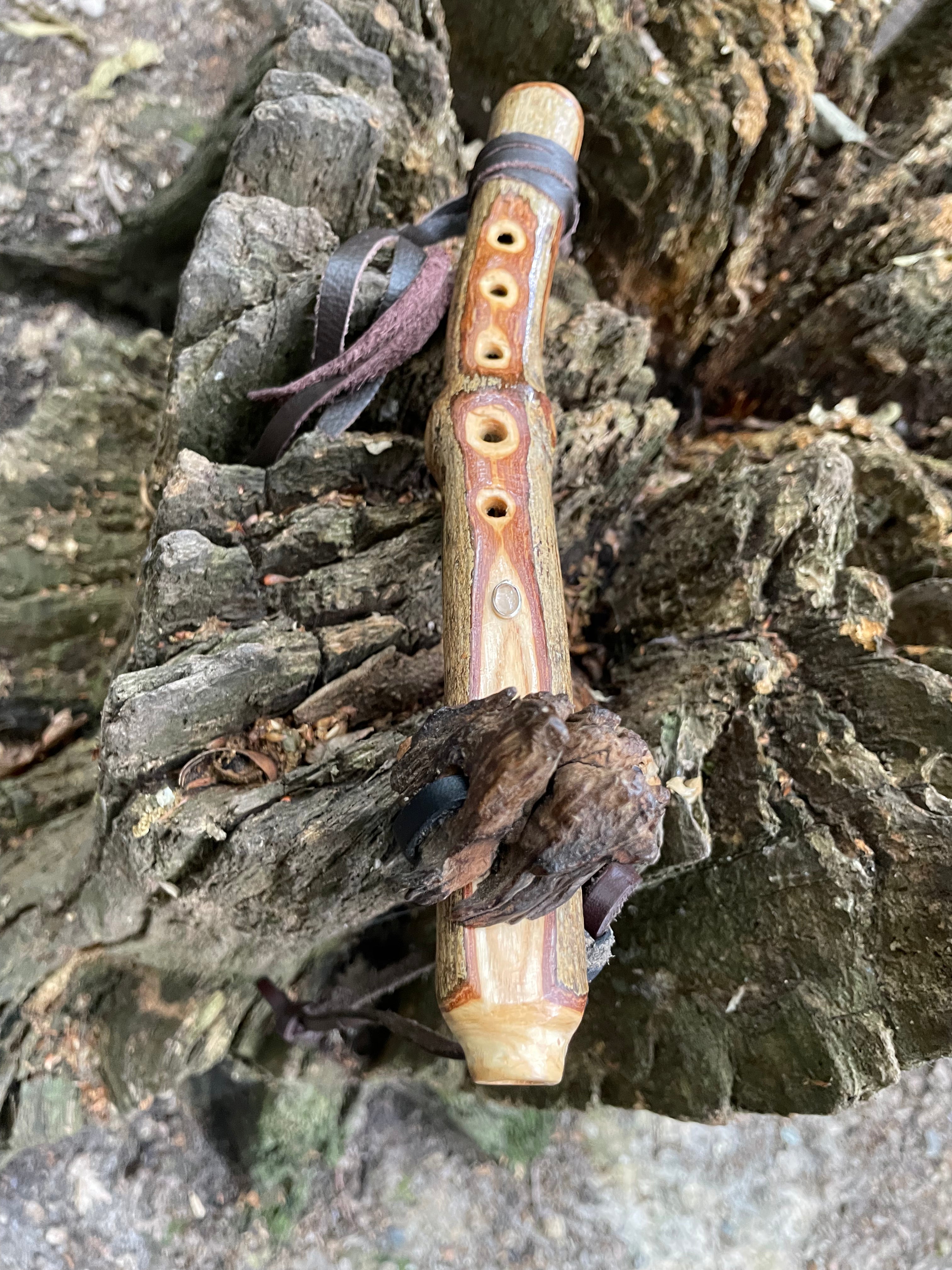 Custom made to order - Native AmericanStyle Pocket Flute - Key of G/F/D