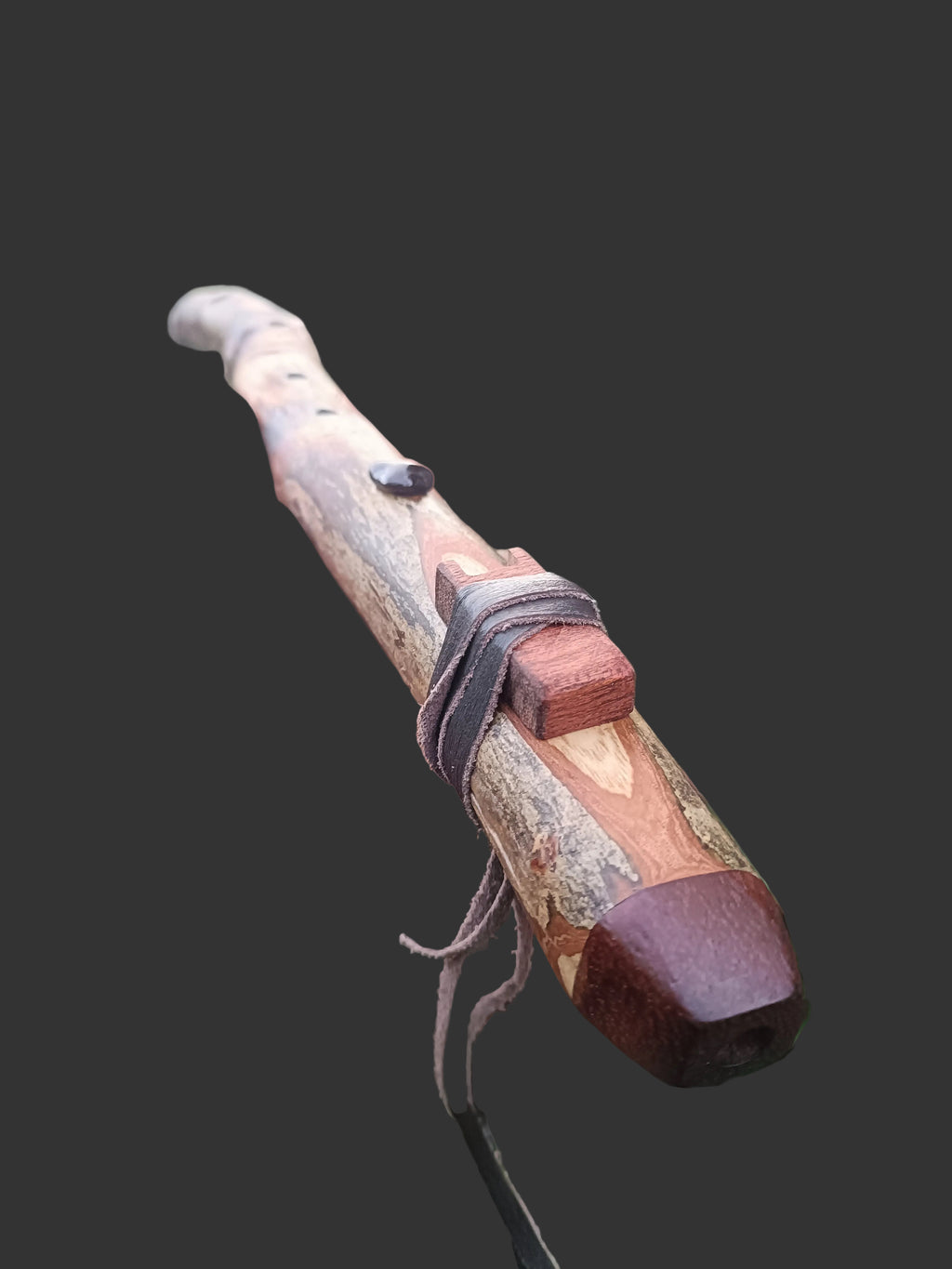 Custom made to order - Handmade Native American Style Branch Flute (Key of F)