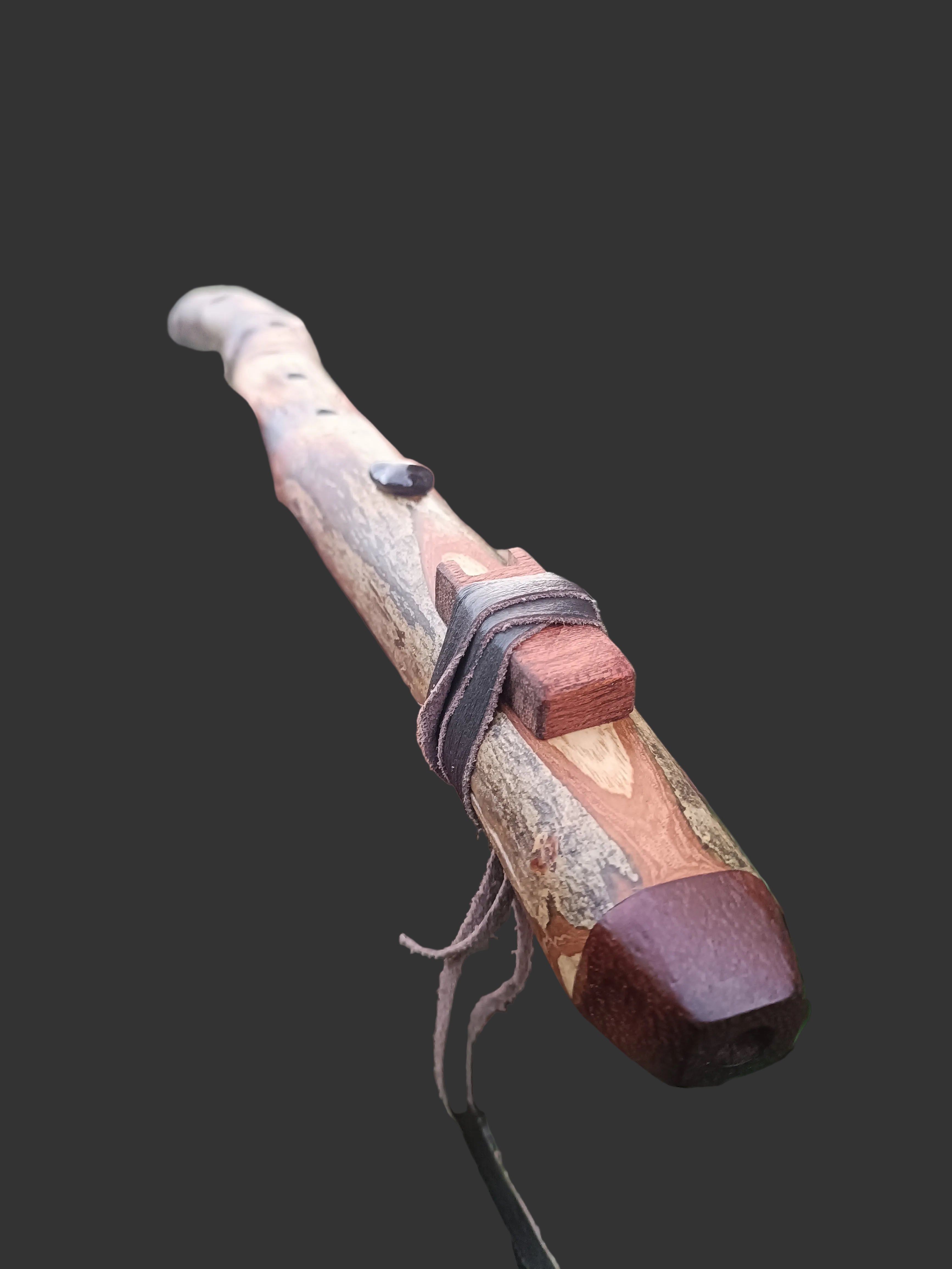 Custom made to order - Handmade Native American Style Branch Flute (Key of F)