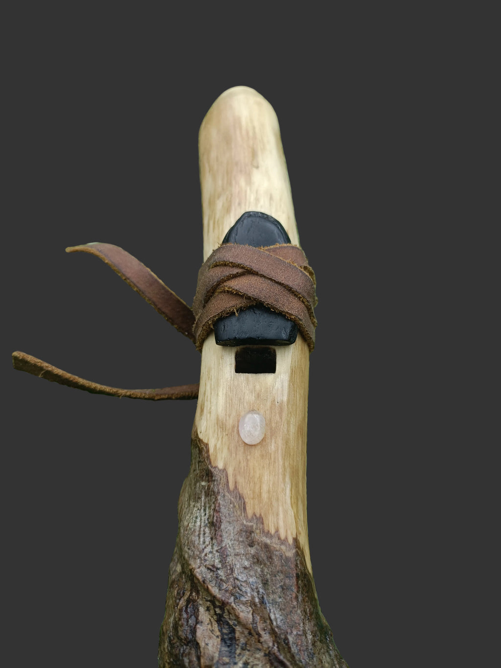 Custom made to order - Handmade Native American Style Branch Flute (Key of F)