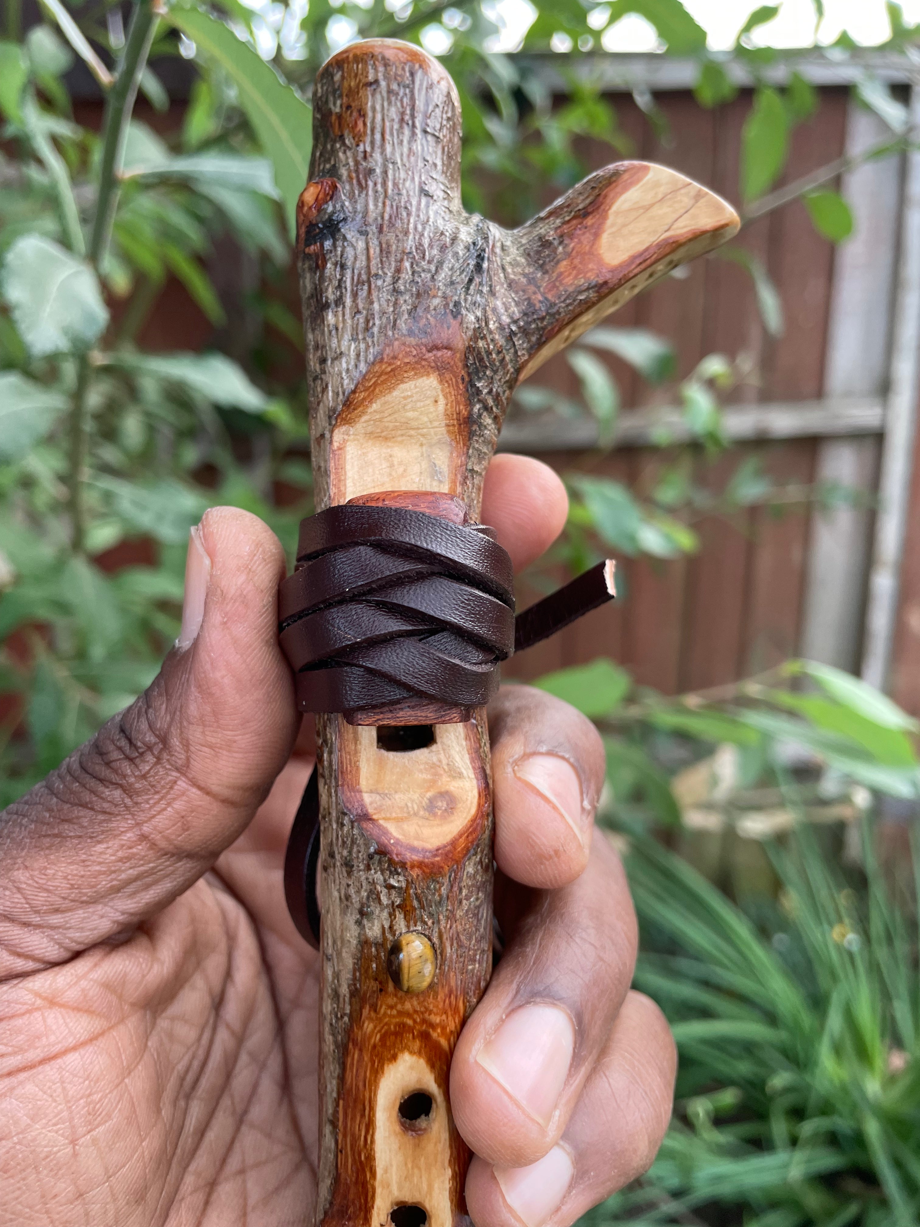Custom made to order - Native AmericanStyle Pocket Flute - Key of G/F/D