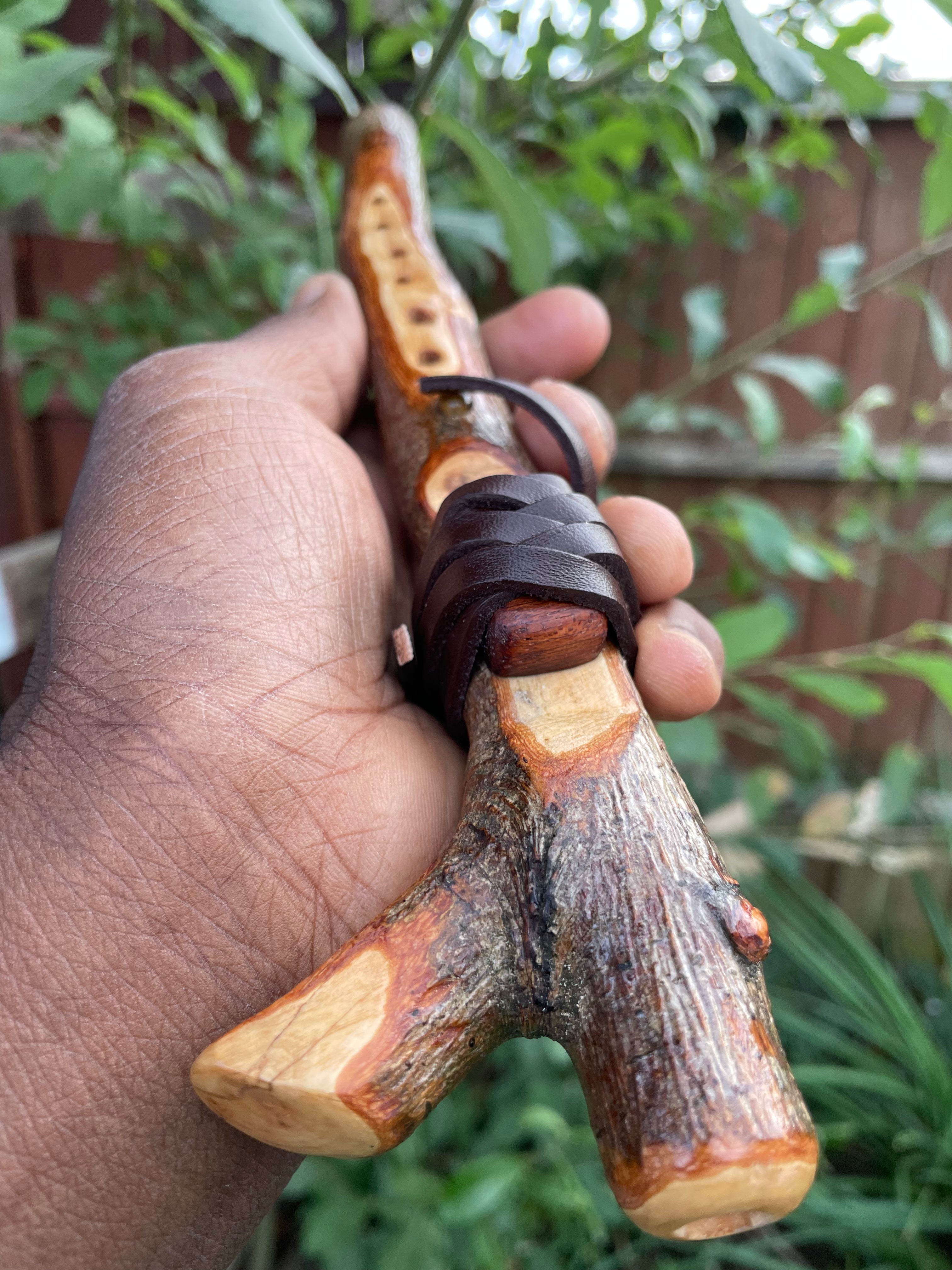 Custom made to order - Native AmericanStyle Pocket Flute - Key of G/F/D