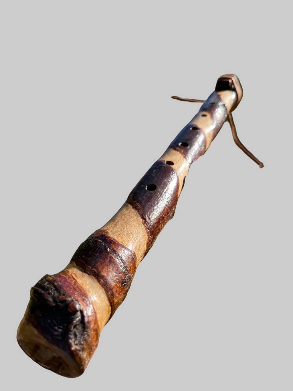 Custom made to order - Handmade Native American Style Branch Flute (Key of A)