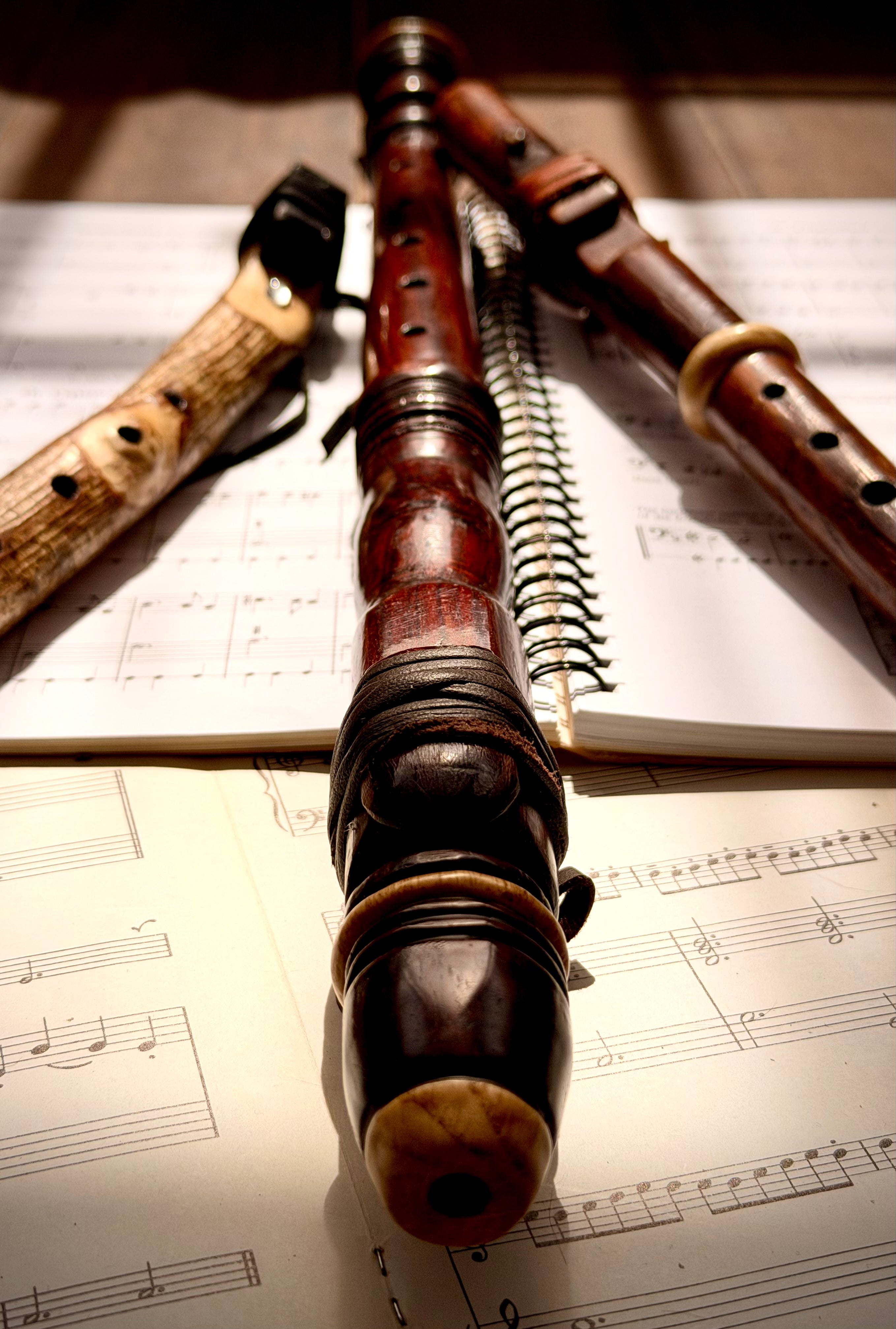 Signature hybrid Alto 8 holed Recorder flute(Key of F 440hz) made byto order