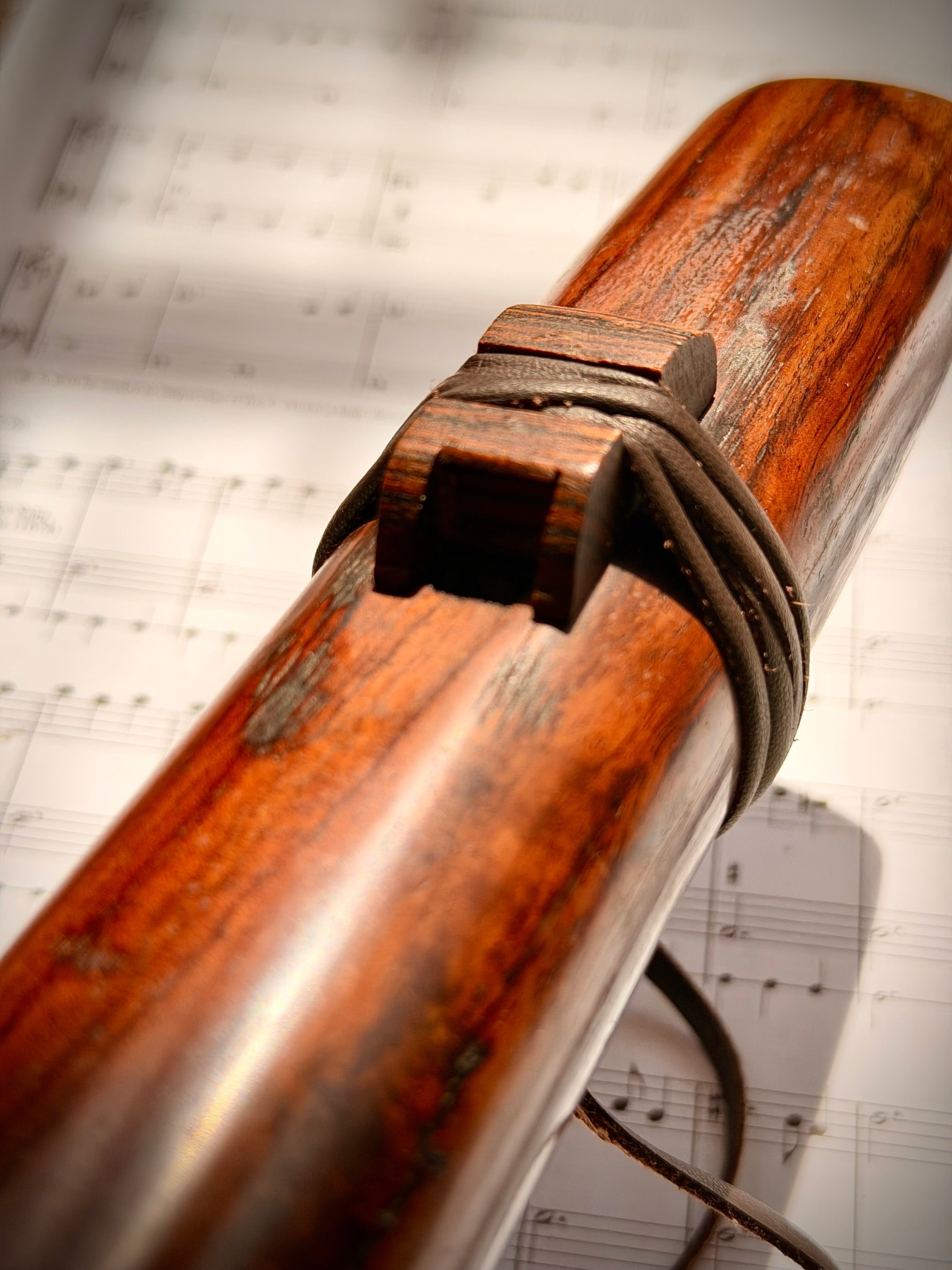 (Available now)
Native American Style Flute In Rosewood - In the key of G 432hz