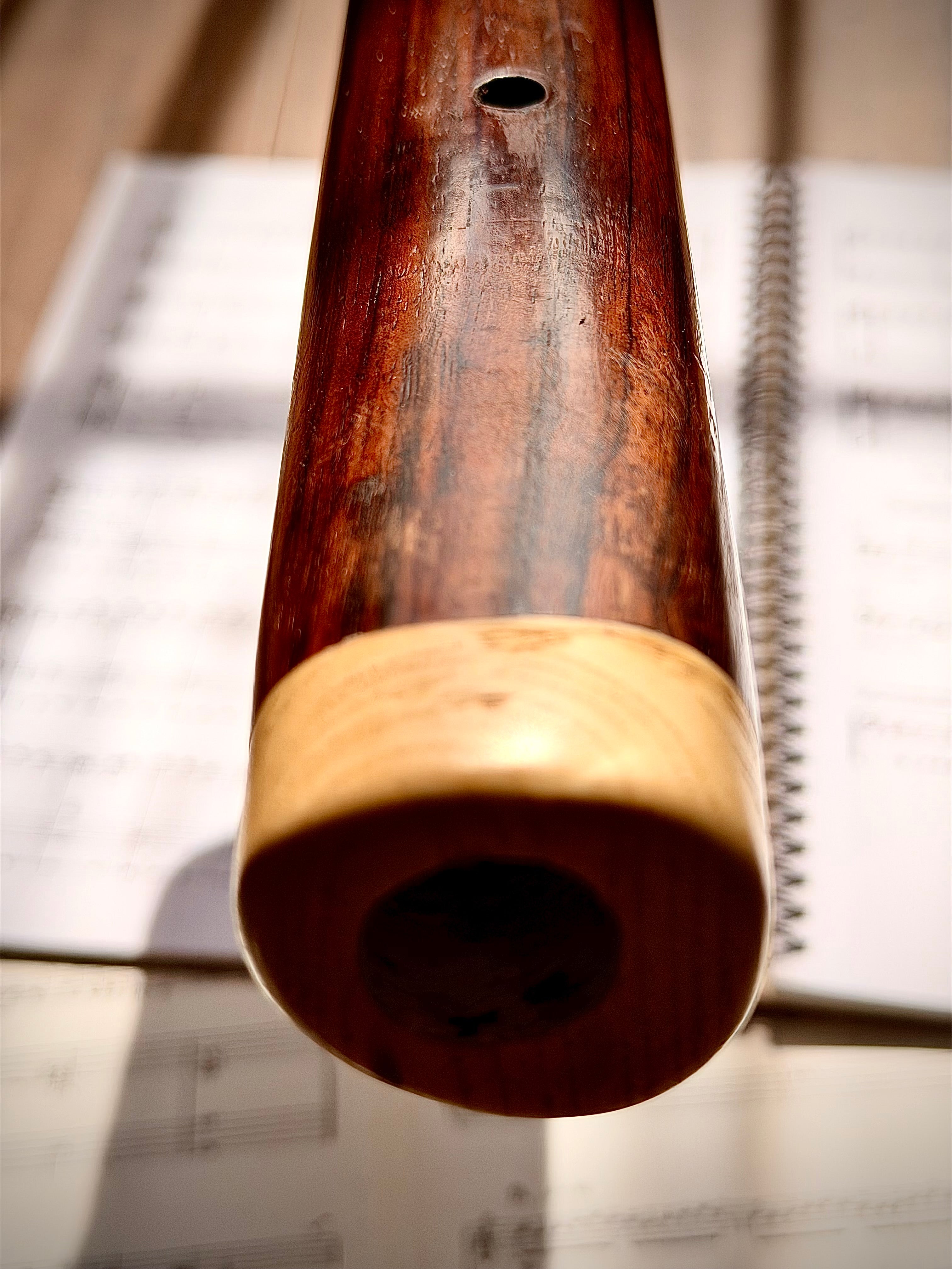 (Available now)
Native American Style Flute In Rosewood - In the key of G 432hz