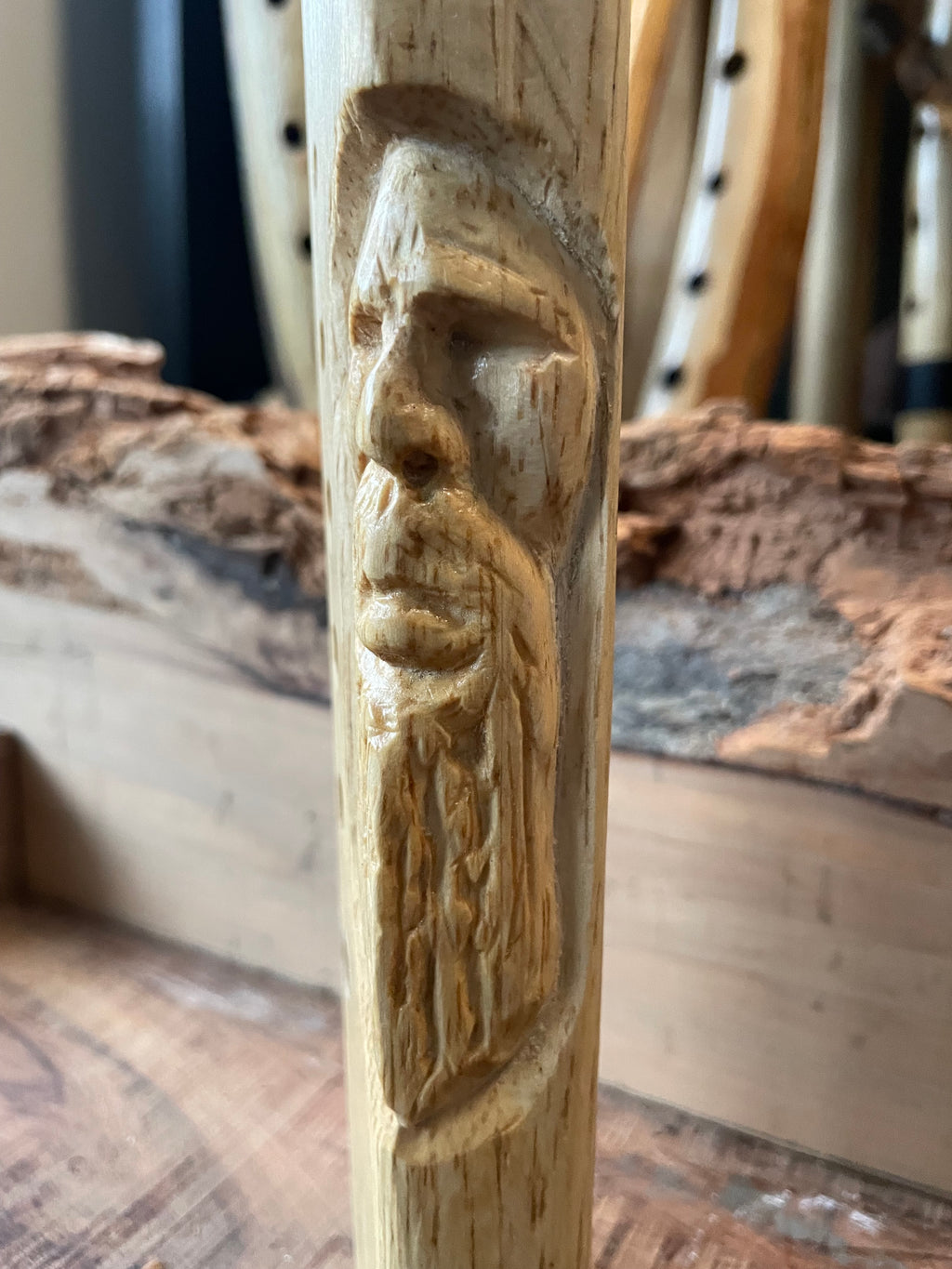 Custom hand carved Branch Flute - Key of choice