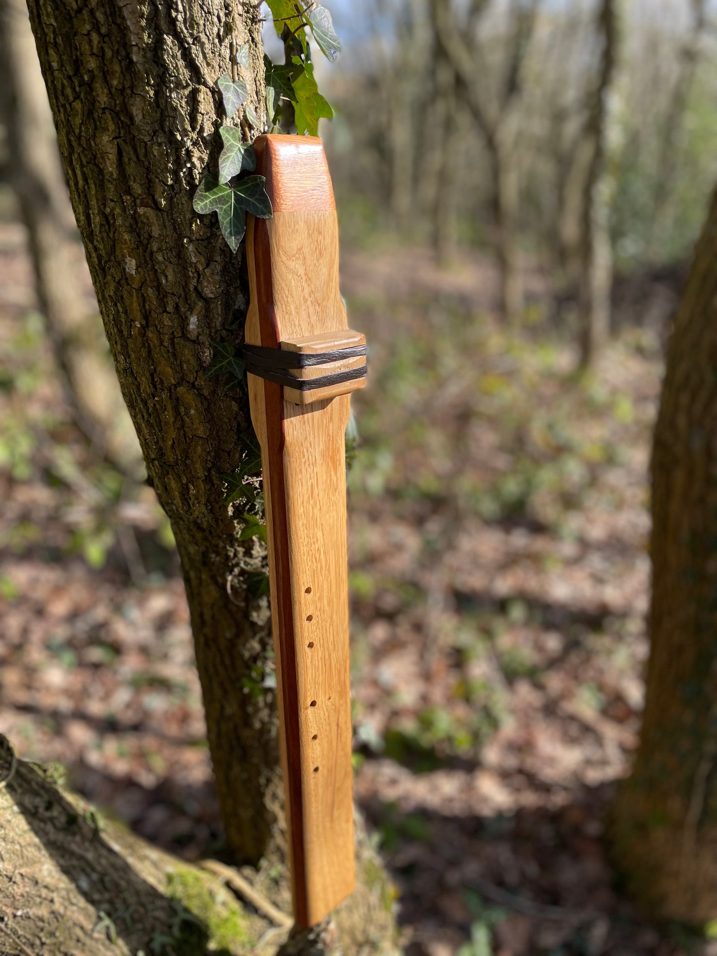 Custom Handmade Drone Flute Low D 432hz