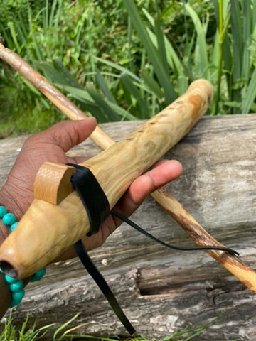 Native Style Flute Key of G# 432hz Ashwood (Branch Flute) Available now!