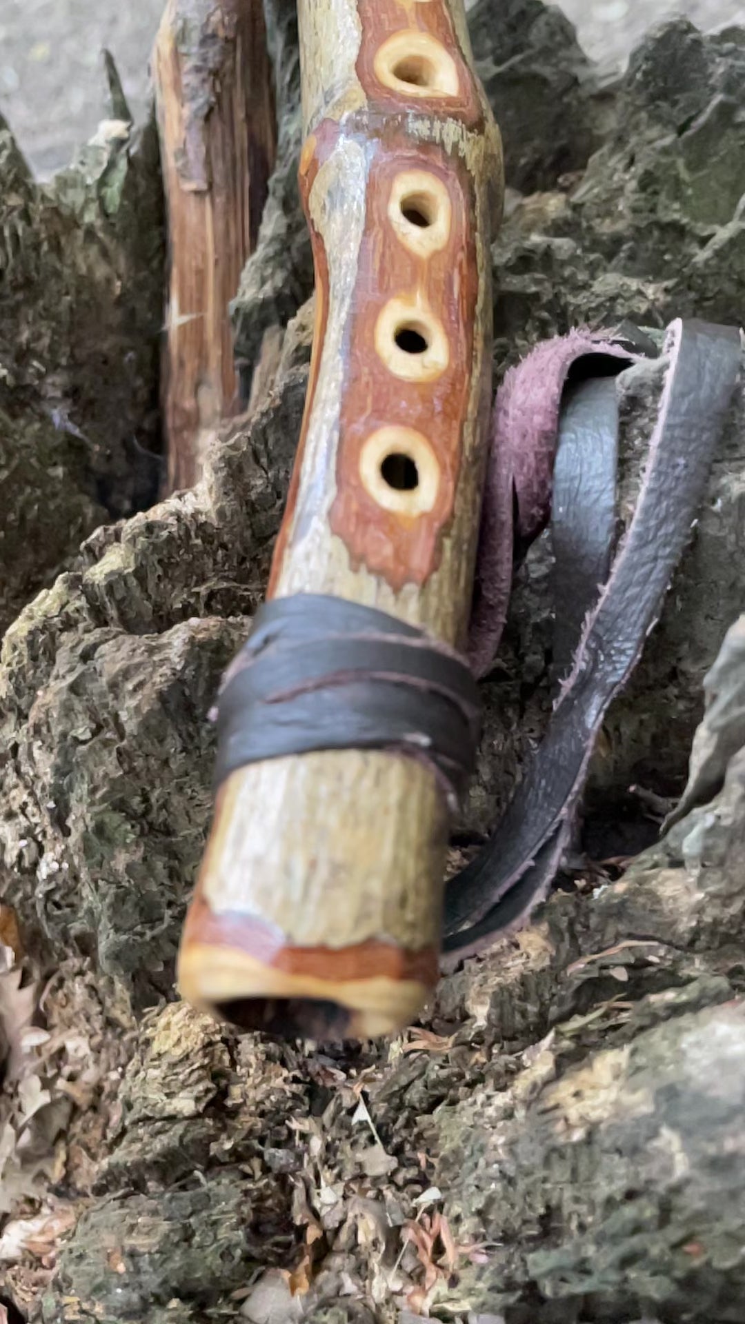 Custom made to order - Native AmericanStyle Pocket Flute - Key of G/F/D