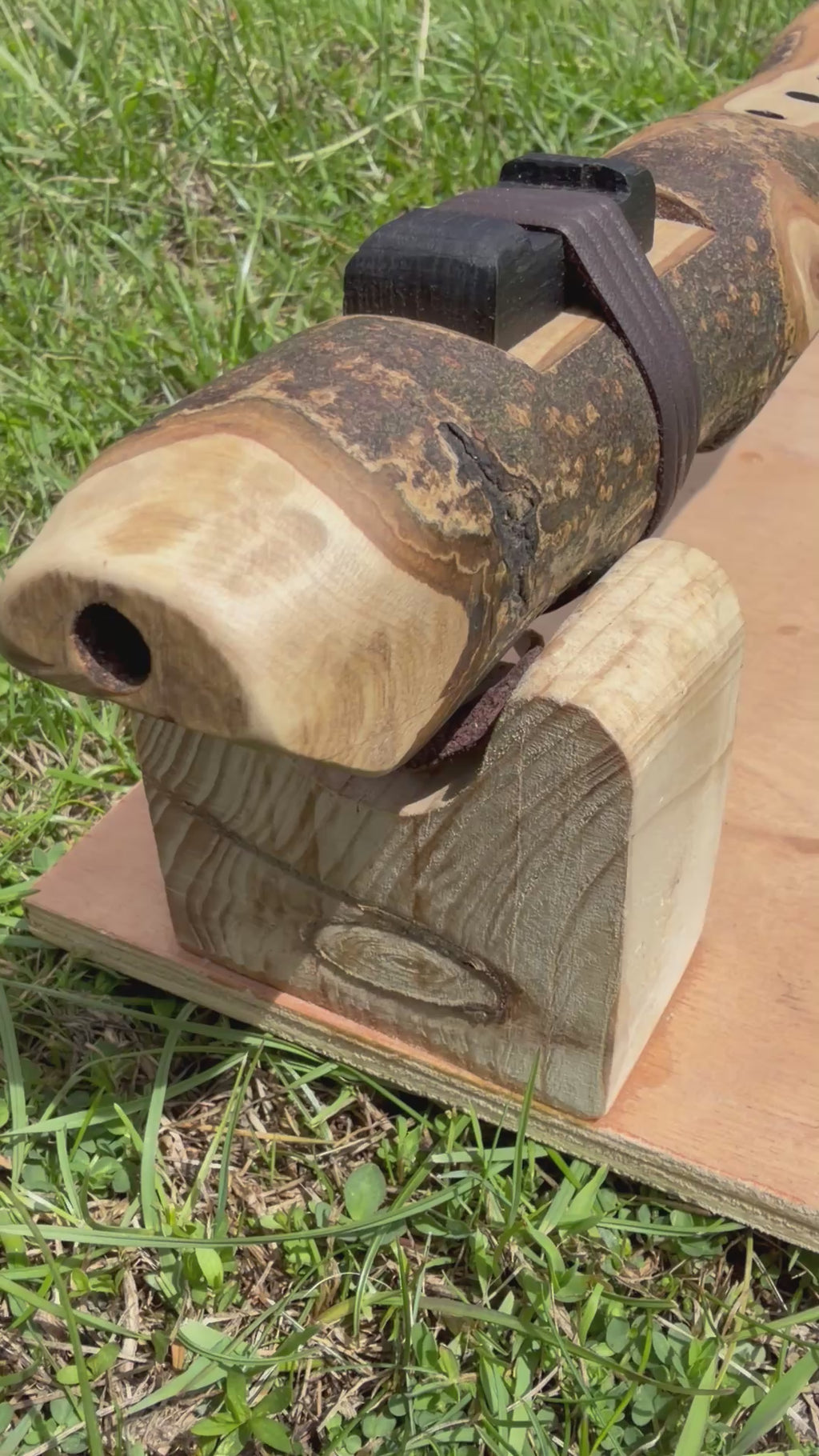 Custom signature Native American Style Flute Holly & Bog Oak Am 432hz (Available now)