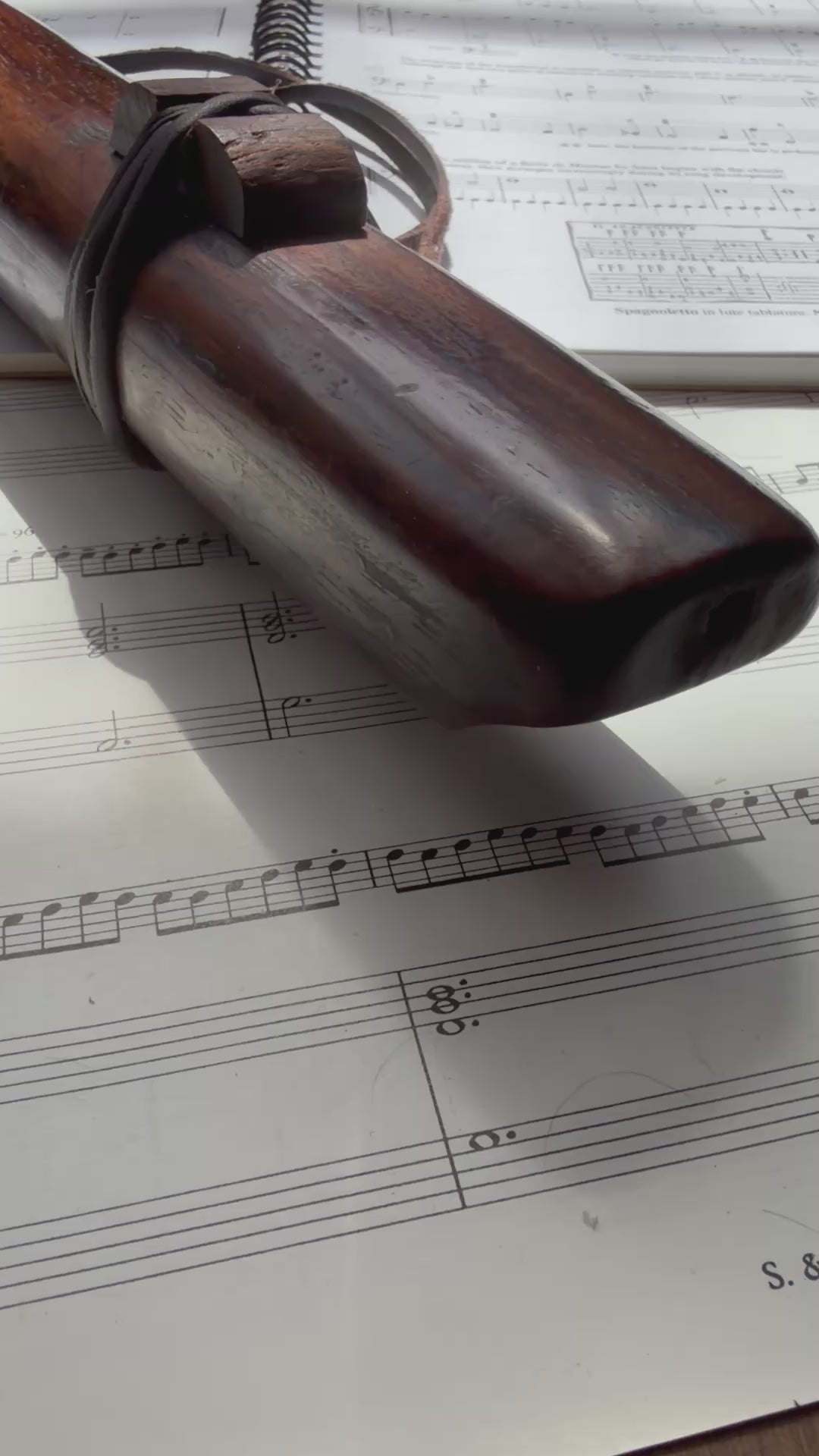 (Available now)
Native American Style Flute In Rosewood - In the key of G 432hz
