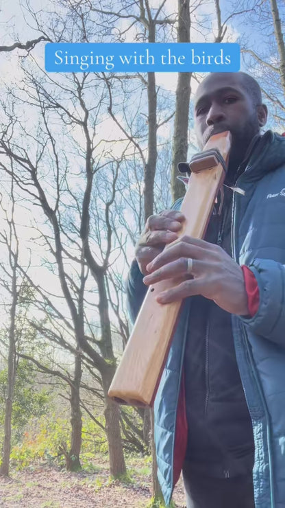 Custom Handmade Drone Flute Low D 432hz