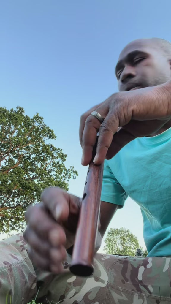 Custom Handcrafted  hybrid Soprano 8 holed Flute (Key of C 440hz) made to order