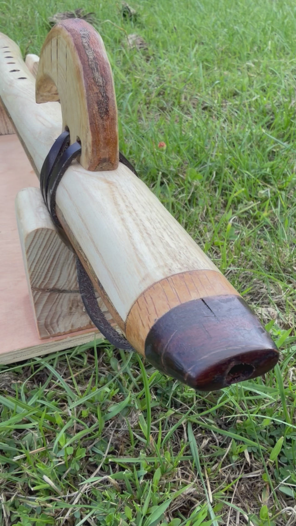 Custom Signature Available now! Handcrafted Native Style branch Flute (Key of F#) Ash wood