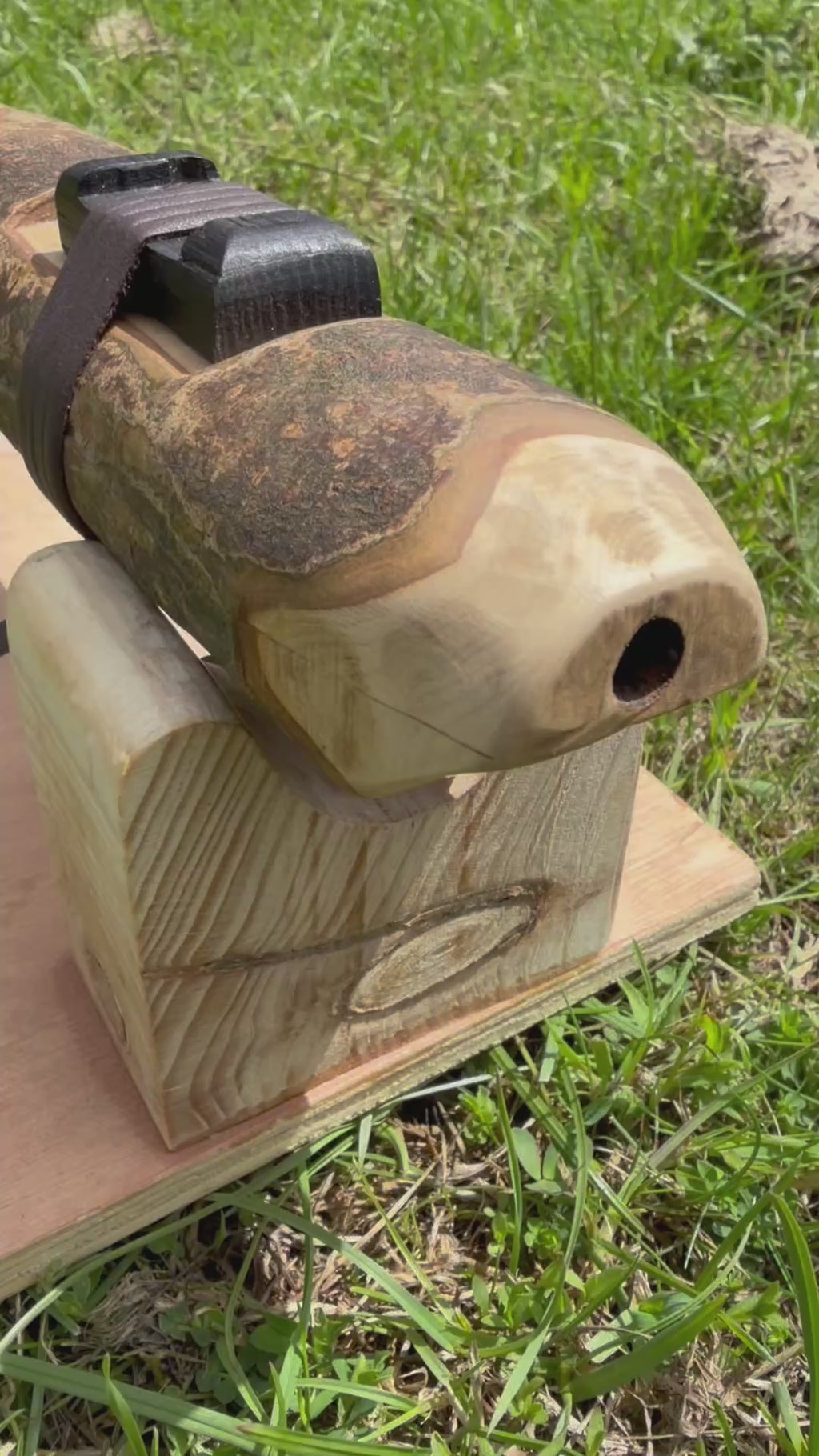 Custom signature Native American Style Flute Holly & Bog Oak Am 432hz (Available now)